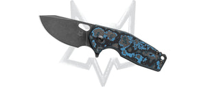 Fox Knives™ Suru Frame Lock FX-526LE CF Arctic Storm Carbon Fiber and Titanium CPM 20CV Stainless Steel Pocket Knife