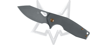 Fox Knives™ Yaru Frame Lock FX-527 TIPVD Black Titanium CPM S90V Stainless Steel Pocket Knife