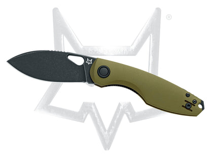 Fox Knives™ Chilin Liner Lock FX-530 ALOD OD Green Anodized Aluminum N690Co Stainless Steel Pocket Knife