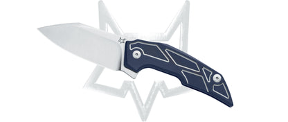 Fox Knives™ Phoenix Frame Lock FX-531 TI BL Blue Titanium M390 Stainless Steel Pocket Knife