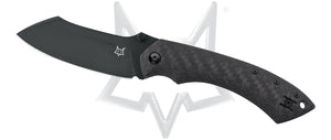 Fox Knives™ Pelican Liner Lock FX-534 CF Carbon Fiber N690Co Stainless Steel Pocket Knife