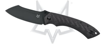 Fox Knives™ Pelican Liner Lock FX-534 CF Carbon Fiber N690Co Stainless Steel Pocket Knife
