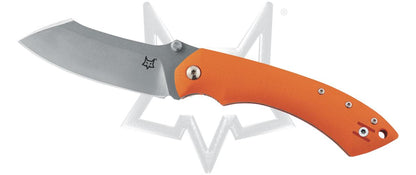 Fox Knives™ Pelican Liner Lock FX-534 O Orange G10 N690Co Stainless Steel Pocket Knife
