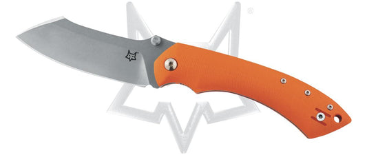 Fox Knives™ Pelican Liner Lock FX-534 O Orange G10 N690Co Stainless Steel Pocket Knife