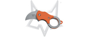 Fox Knives™ Mini-Ka Liner Lock FX-535 O Orange FRN 1.4116 Stainless Steel Pocket Knife