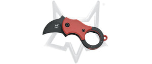 Fox Knives™ Mini-ka Liner Lock FX-535 RB Red Frn Stainless Steel Pocket Knife
