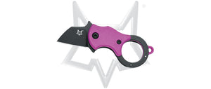 Fox Knives™ Mini-Ta Liner Lock FX-536 PB Purple FRN 1.4116 Stainless Steel Pocket Knife