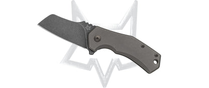 Fox Knives™ Italico Liner Lock FX-540 TIB Black Titanium M390 Stainless Steel Pocket Knife