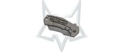 Fox Knives™ Italico Liner Lock FX-540 TIB Black Titanium M390 Stainless Steel Pocket Knife