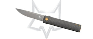 Fox Knives™ Chnops Liner Lock FX-543 CFBR Carbon Fiber M390 Stainless Steel Pocket Knife
