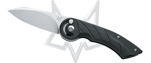 Fox Knives™ Radius Button Lock FX-550 G10B Black G10 N690Co Stainless Steel Pocket Knife