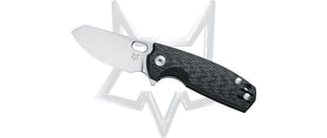 Fox Knives™ Baby Core Liner Lock FX-608 CF Carbon Fiber M390 Stainless Steel Pocket Knife