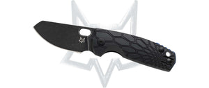 Fox Knives™ Baby Core Slip-joint FX-608 UK BB Black FRN N690Co Stainless Steel Pocket Knife