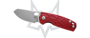Fox Knives™ Baby Core Slip-joint FX-608 UK R Red FRN N690Co Stainless Steel Pocket Knife