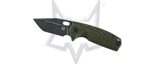 Fox Knives™ Core Liner Lock FX-612 ODB OD Green FRN N690Co Stainless Steel Pocket Knife