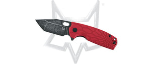 Fox Knives™ Core Liner Lock FX-612 RB Red FRN N690Co Stainless Steel Pocket Knife