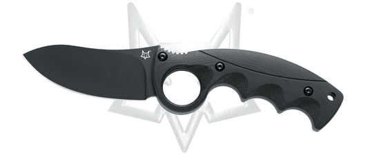 Fox Knives™ Alaskan Hunter Fixed Blade FX-620 B Black G10 BECUT Stainless Steel Knife