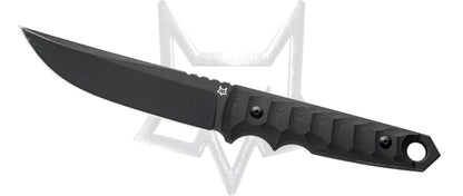 Fox Knives™ Ryu Fixed Blade FX-634 Black G10 Niolox Stainless Steel Knife