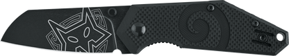 Fox Knives™ Wihongi Liner Lock FX-650 Black G10 N690Co Stainless Steel Pocket Knife