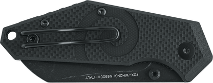 Fox Knives™ Wihongi Liner Lock FX-650 Black G10 N690Co Stainless Steel Pocket Knife