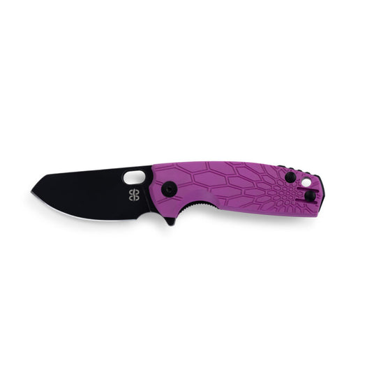 Fox Knives™ Baby Core BB-608 PUB Bright Purple Frn N690Co Stainless Steel Pocket Knife
