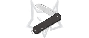 Fox Knives™ Vulpis FX-VP108 BK Black Aluminum N690Co Stainless Steel Pocket Knife
