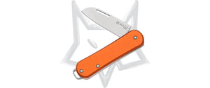 Fox Knives™ Vulpis FX-VP108 OR Orange Aluminum N690Co Stainless Steel Pocket Knife