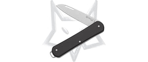Fox Knives™ Vulpis FX-VP130 BK Black Aluminum N690Co Stainless Steel Pocket Knife