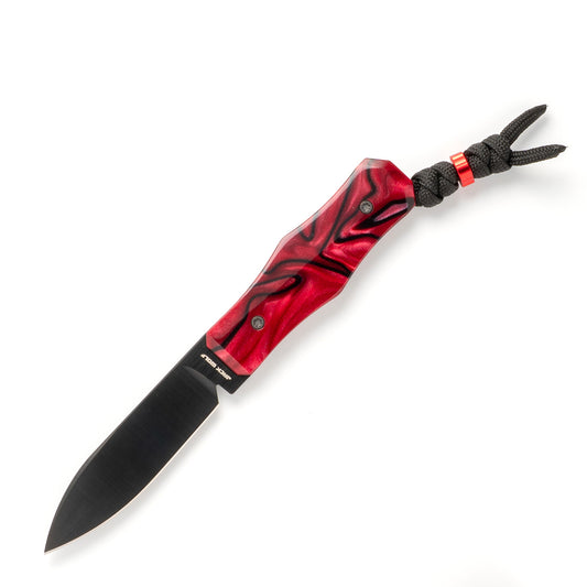 Jack Wolf Knives™ Vampire FIXedc VAMPI-FX-01-KIR-TRU-BLD True Blood Kirinite S90V Stainless Steel Knife