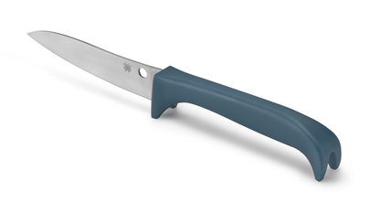 Spyderco Knives™ Counter Critter Kitchen Knife K21PBL Blue Polymer 7Cr17 Stainless Steel Knife
