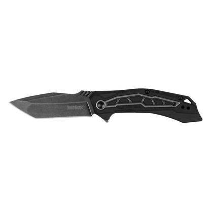 Kershaw Knives™ Flatbed Liner Lock 1376 Black Glass-Filled Nylon 8Cr13MoV Stainless Steel Pocket Knife