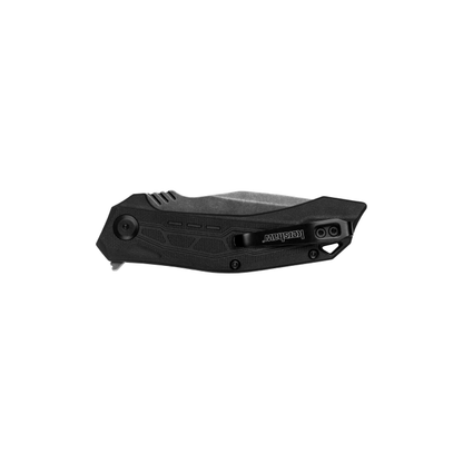 Kershaw Knives™ Flatbed Liner Lock 1376 Black Glass-Filled Nylon 8Cr13MoV Stainless Steel Pocket Knife