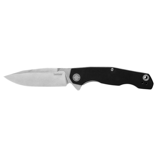 Kershaw Knives™ Inception Liner Lock 2031 Black G10 D2 Semi-Stainless Steel Pocket Knife