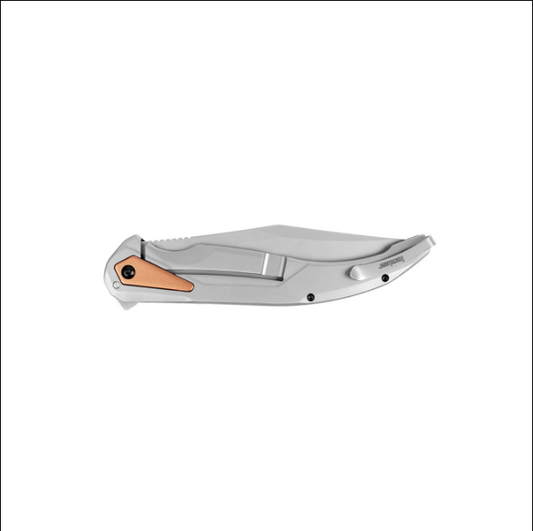 Kershaw Knives™ Strata XL Frame Lock 2077 Black G10 and Stainless Steel D2 Semi-Stainless Steel Pocket Knife