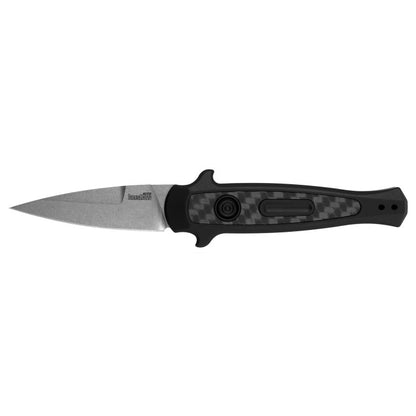 Kershaw Knives™ Launch 12 Auto 7125 Black Anodized 6061-T6 Aluminum CPM-154 Stainless Steel Pocket Knife