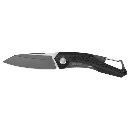 Kershaw Knives™ Reverb Frame Lock 1220 Carbon Fiber and Black G10 8Cr13MoV Stainless Steel Pocket Knife
