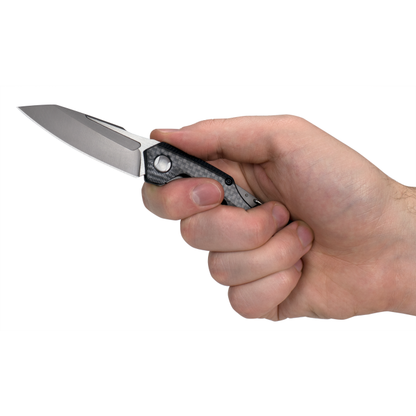 Kershaw Knives™ Reverb Frame Lock 1220 Carbon Fiber and Black G10 8Cr13MoV Stainless Steel Pocket Knife
