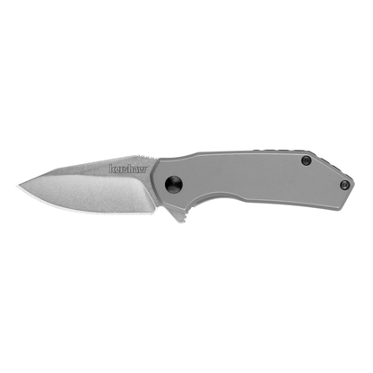 Kershaw Knives™ Valve Frame Lock 1375 Gray Stainless Steel 4Cr14 Stainless Steel Pocket Knife