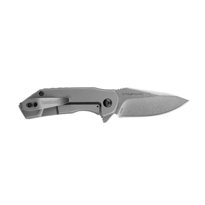 Kershaw Knives™ Valve Frame Lock 1375 Gray Stainless Steel 4Cr14 Stainless Steel Pocket Knife