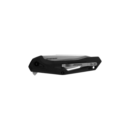 Kershaw Knives™ Airlock Liner Lock 1385 Black Glass-Filled Nylon 4Cr14 Stainless Steel Pocket Knife