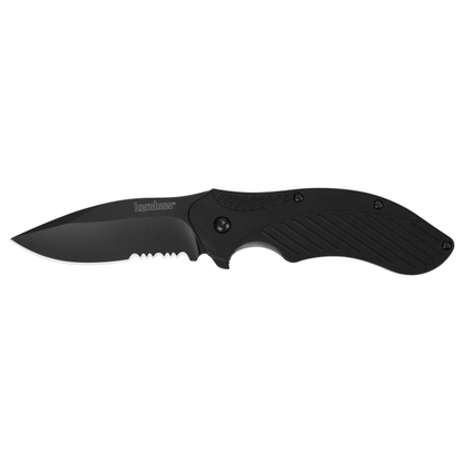 Kershaw Knives™ Clash Liner Lock 1605CKTST Black Glass-filled Nylon 8Cr14MoV Stainless Steel Pocket Knife