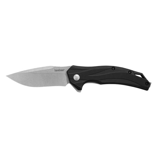 Kershaw Knives™ Lateral Liner Lock 1645 Black GFN 8Cr13MoV Stainless Steel Pocket Knife