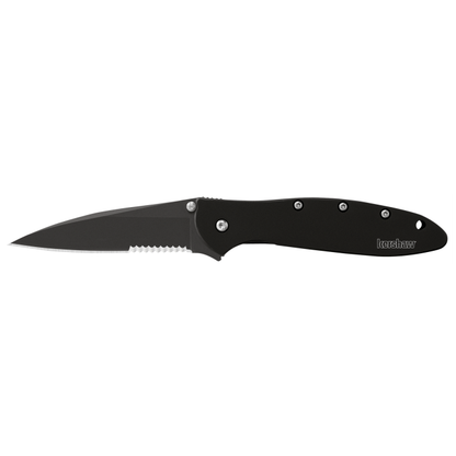 Kershaw Knives™ Leek Frame Lock 1660CKTST Black 410 Stainless Steel 14C28N Stainless Steel Pocket Knife