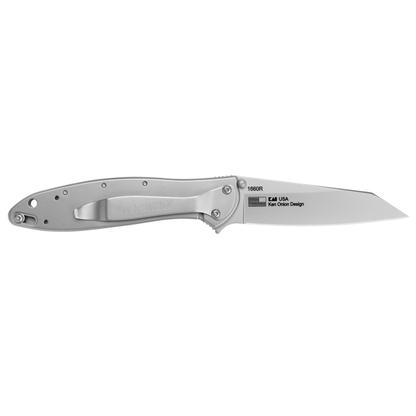 Kershaw Knives™ Leek Frame Lock 1660R Orange 6061-T6 Aluminum 14C28N Stainless Steel Pocket Knife