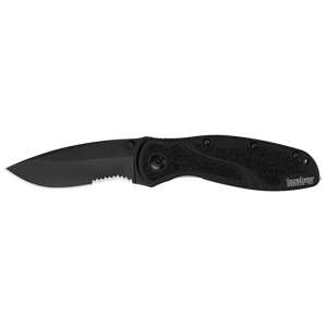 Kershaw Knives™ Blur Liner Lock 1670GBBLKST Black 6061-T6 Aluminum and Carbon Fiber Sandvik 14C28N Stainless Steel Pocket Knife