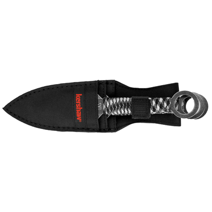 Kershaw Knives™ Ion Throwing Knife Set 1747BW Blackwash Stainless Steel 3Cr13 Stainless Steel