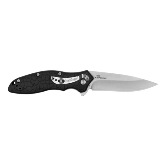 Kershaw Knives™ Oso Sweet Liner Lock 1830 Black GFN 8Cr13MoV Stainless Steel Pocket Knife