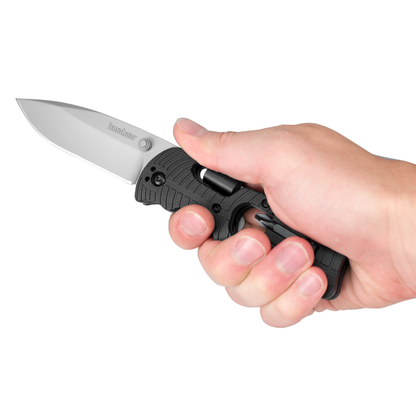 Kershaw Knives™ Select Fire Multi-Tool 1920 Black GFN 8Cr13MoV Semi-Stainless Steel Pocket Knife