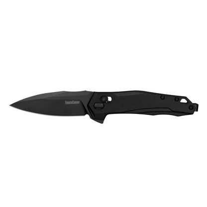 Kershaw Knives™ Monitor Lever Lock 2041 Black GFN D2 Semi-Stainless Steel Pocket Knife