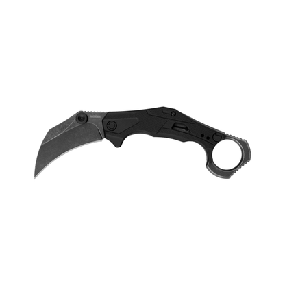 Kershaw Knives™ Outlier Karambit Liner Lock 2064 Black GFN 8Cr14MoV Stainless Steel Pocket Knife